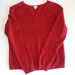 Red Cashmere sweater